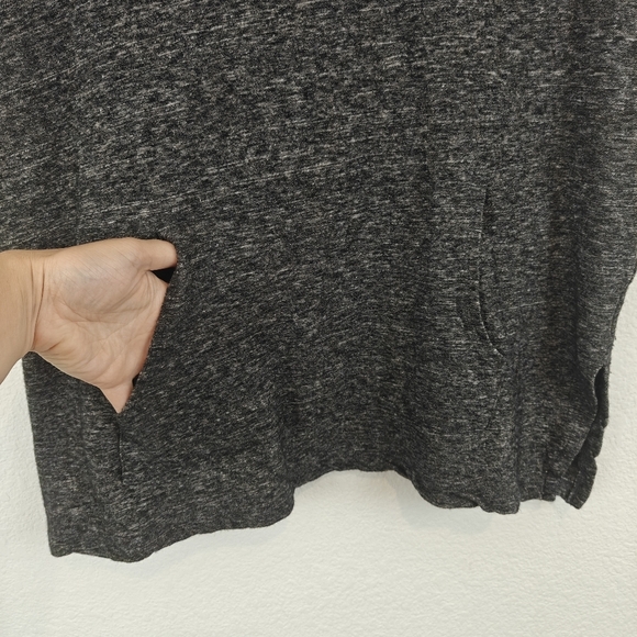 Bryn Walker Wool Blend Draped Cowl Neck Cap Sleeve Poncho Size Small Women's - Picture 3 of 15